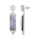 Boucles d'oreilles en argent et Nacre (Dallas Prince Designs)