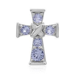 Pendentif en argent et Tanzanite