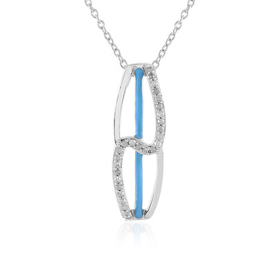 Collier en argent et Diamant I3 (J)