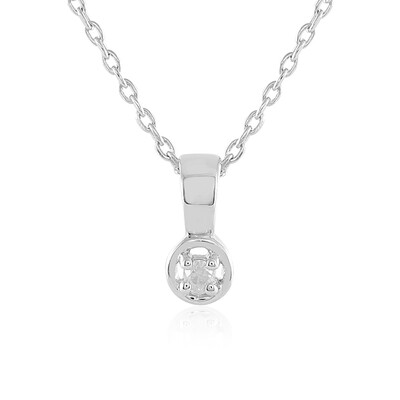 Collier en argent et Diamant I3 (J)