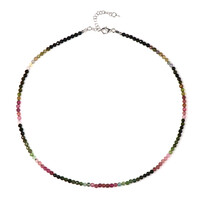 Collier en argent et Tourmaline