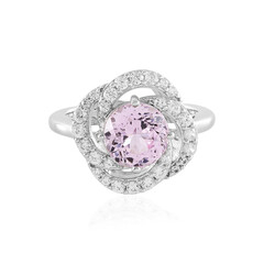 Bague en argent et Kunzite