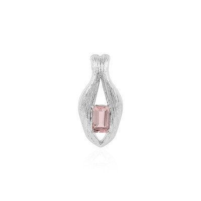 Pendentif en argent et Tourmaline rose (SAELOCANA)