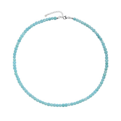 Collier en argent et Amazonite