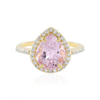 Bague en argent et Kunzite