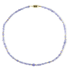 Collier en argent et Tanzanite