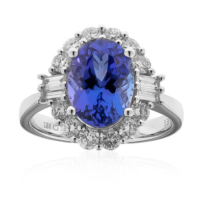 Bague en or et Tanzanite AAA (CIRARI)