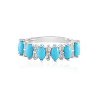 Bague en argent et Turquoise Sleeping Beauty (Faszination Türkis)