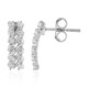 Boucles d'oreilles en argent et Zircon