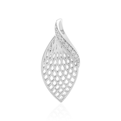 Pendentif en argent et Zircon (MONOSONO COLLECTION)