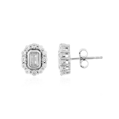 Boucles d'oreilles en argent et Zircon