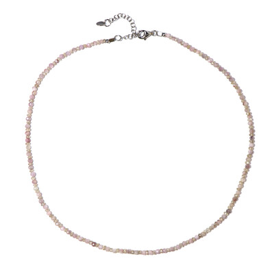 Collier en argent et Kunzite