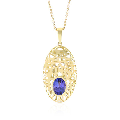 Collier en or et Tanzanite AAA (Ornaments by de Melo)