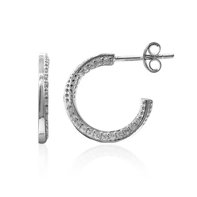 Boucles d'oreilles en argent et Zircon