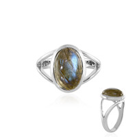 Bague en argent et Labradorite