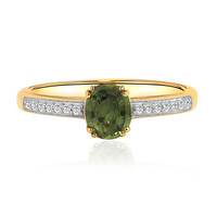 Bague en or et Saphir vert du Queensland (Mark Tremonti)