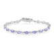 Bracelet en argent et Tanzanite