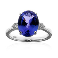 Bague en or et Tanzanite AAA (CIRARI)