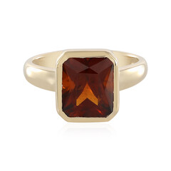 Bague en or et Grenat Hessonite