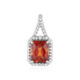 Pendentif en or et Grenat Hessonite