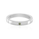 Bague en argent et Diamant vert I3