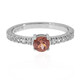 Bague en argent et Zircon rose