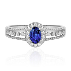 Bague en argent et Tanzanite