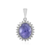 Pendentif en argent et Tanzanite