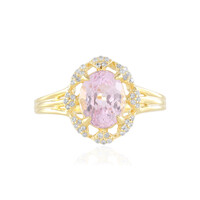 Bague en argent et Kunzite