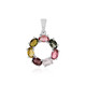 Pendentif en argent et Tourmaline