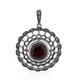 Pendentif en argent et Grenat du Mozambique (Annette classic)