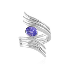 Bague en argent et Tanzanite (de Melo)