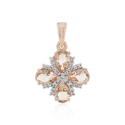 Pendentif en or et Morganite