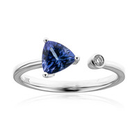 Bague en or et Tanzanite AAA