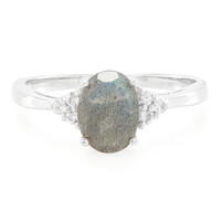 Bague en argent et Labradorite