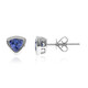 Boucles d'oreilles en or et Tanzanite AAA