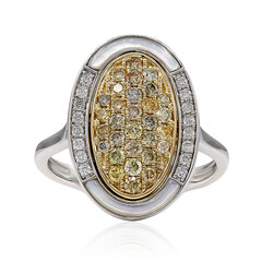 Bague en or et Diamant fancy SI2 (CIRARI)