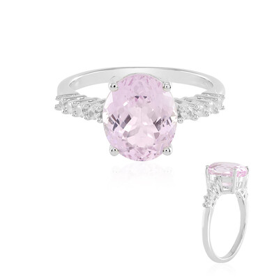 Bague en argent et Kunzite