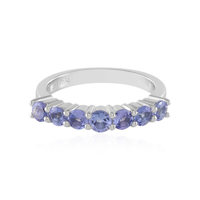 Bague en argent et Tanzanite