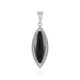 Pendentif en argent et Onyx noir