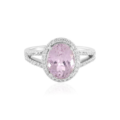 Bague en argent et Kunzite