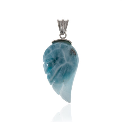 Pendentif en argent et Larimar