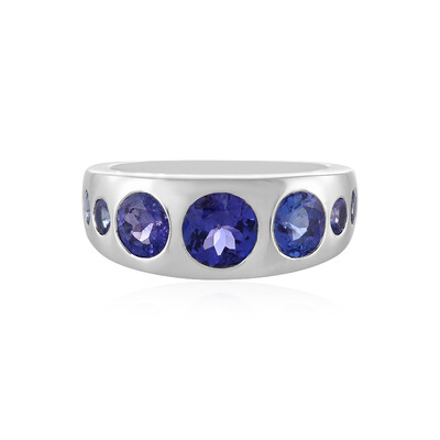 Bague en argent et Tanzanite