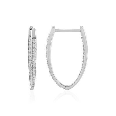 Boucles d'oreilles en argent et Zircon