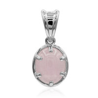 Pendentif en argent et Kunzite du Brésil