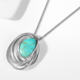 Pendentif en argent et Turquoise (dagen)