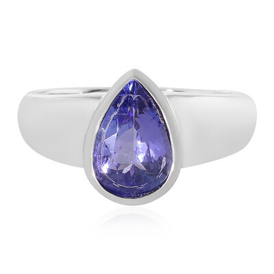 Bague en argent et Tanzanite