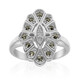 Bague en argent et Diamant I2 (J) (Annette classic)