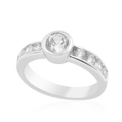 Bague en argent et Zircon