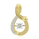 Pendentif en or et Diamant SI1 (G) (Annette)